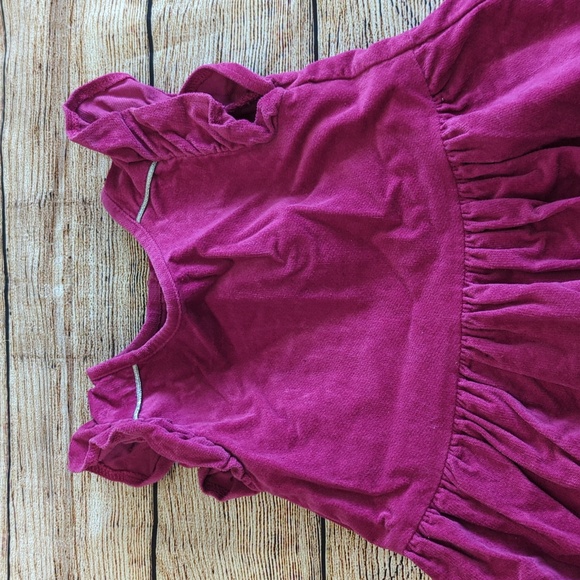 Gymboree 3T Pink Paris Silver Embroidery Animal Dress - Picture 3 of 4